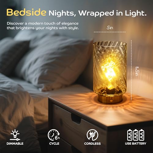 Battery Operated Lamp with Timer