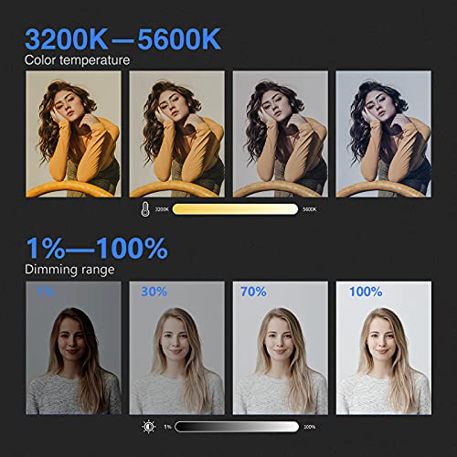 NL288 LED Video Light with 2.4G Remote