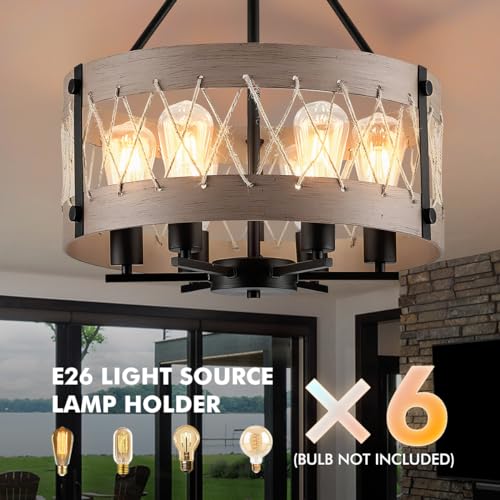 D20'' Farmhouse Chandelier