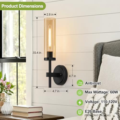 Hardwired Wall Sconces Set of Two (2 Count)