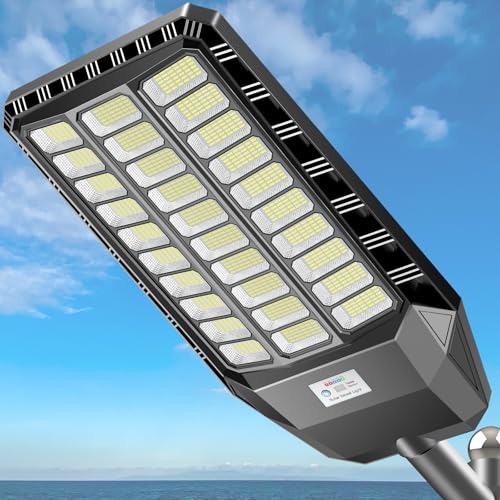 9000W Solar Lights Outdoor with Motion Sensor & Dusk to Dawn