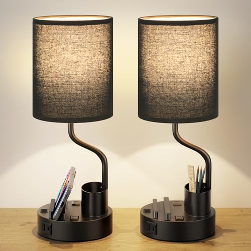Bedside Lamps for Bedroom Set of 2 (2 Count)