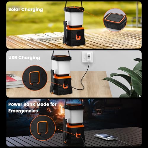 LED Camping Lantern Rechargeable (2 Count)