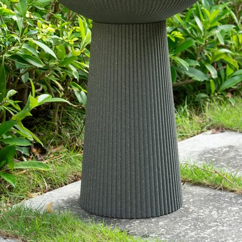 23.23" H Outdoor Water Fountain Made with Eco