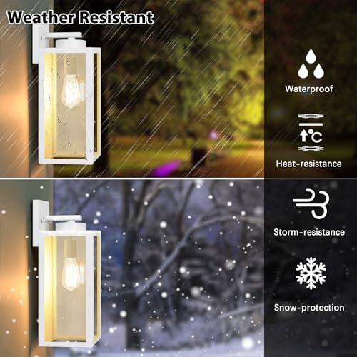 15’’ Large Outdoor Wall Lights (2 Count)
