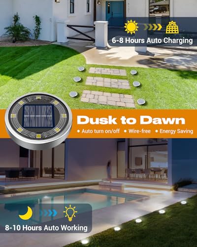 16 Pack Solar Lights Outdoor Waterproof (16 Count)
