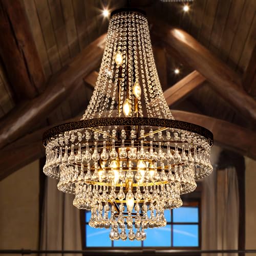 French Empire Crystal Chandeliers