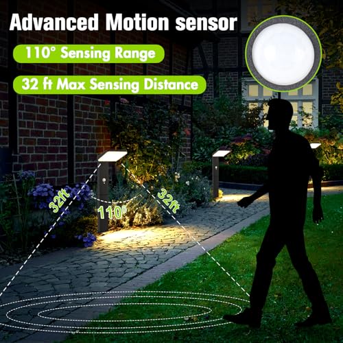 Solar Pathway Lights Outdoor Waterproof