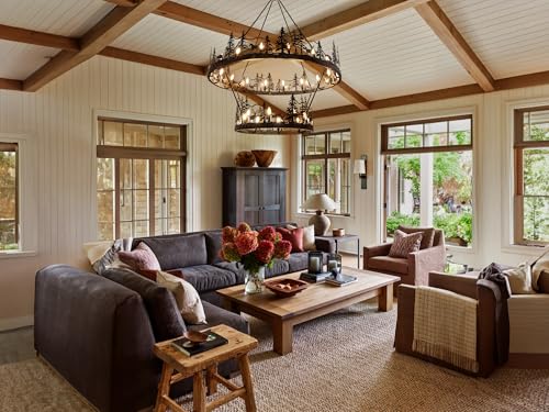 2 Tier Black Wagon Wheel Chandelier