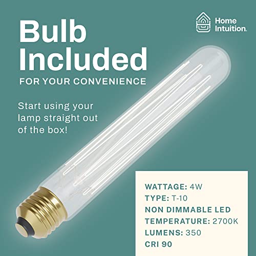 Classic Antique Retro Adjustable Leaning Piano Lamp Banker Desk Light with LED Bulb Included