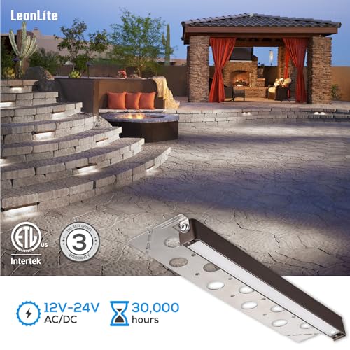 8 Pack 12 Inch LED Hardscape Lighting (8 Count)
