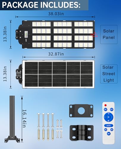 Y 15000W Solar Street Lights Outdoor