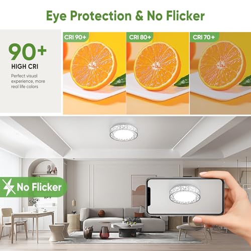 16 Inch Bird's Nest Flush Mount Ceiling Light