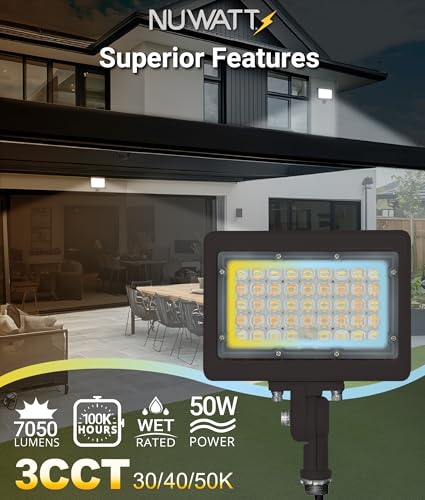50W Bronze LED Flood Lights Outdoor