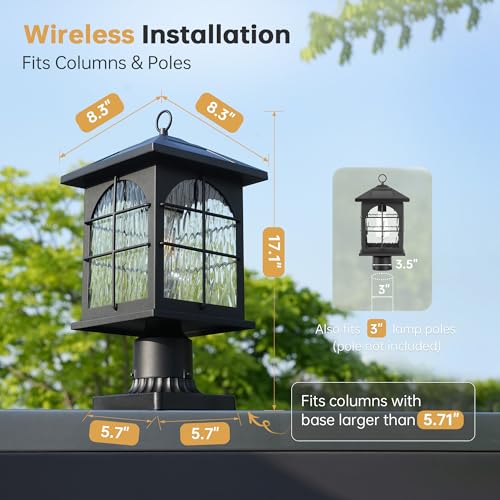 Solar Post Light Outdoor