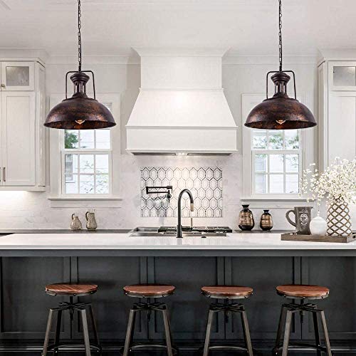 16.14" Farmhouse Pendant Light