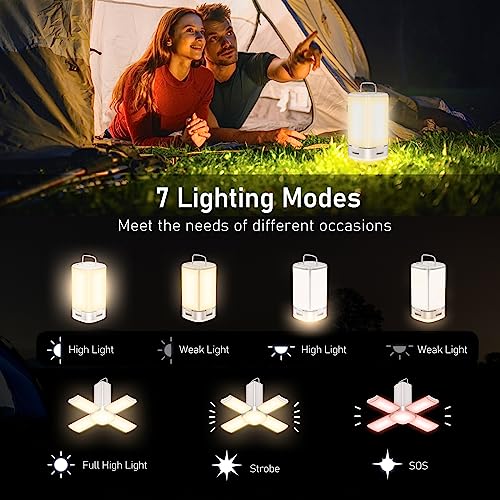 116 LED Camping Lantern Rechargeable