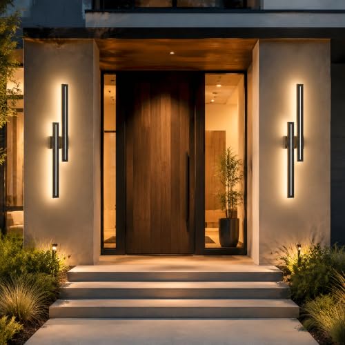 39 Inch Aluminum LED Outdoor Wall Lights 3000K