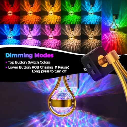 RGB Night Lights Plug into Wall (2 Count)
