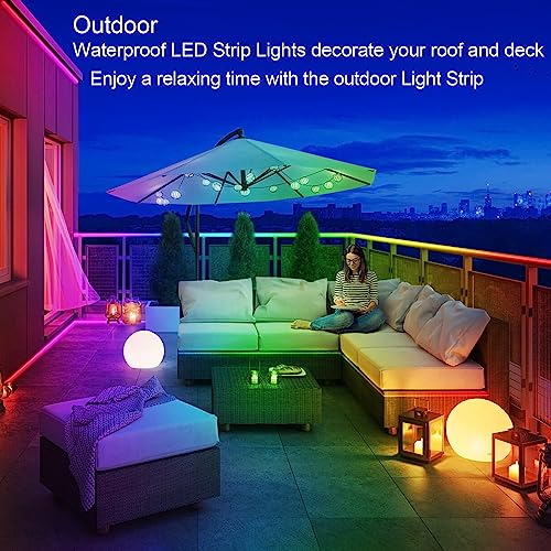 200ft Outdoor LED Strip Lights Waterproof 1 Roll