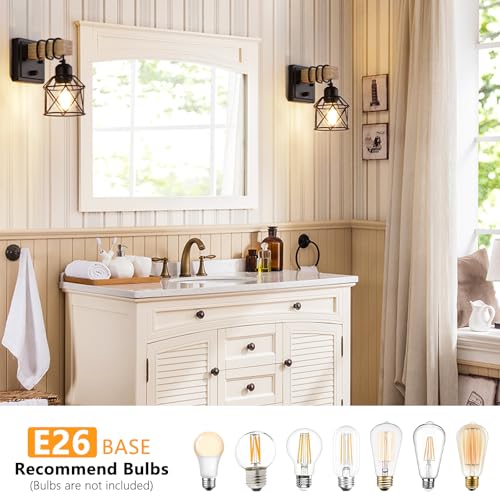 Dimmable Wall Sconces Set of Two
