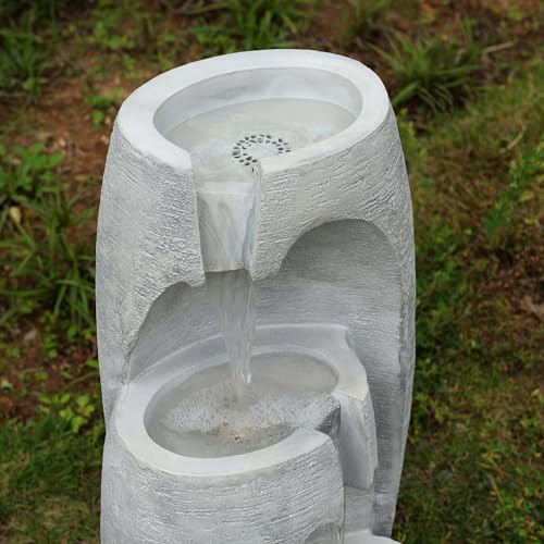 3 Tier Cascading Urn Outdoor Water Fountain