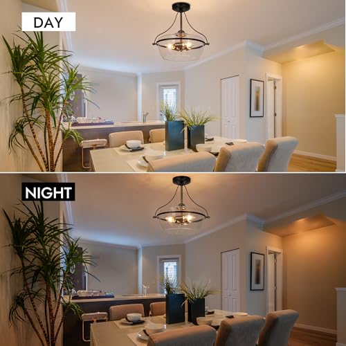 Modern Semi Flush Mount Ceiling Light