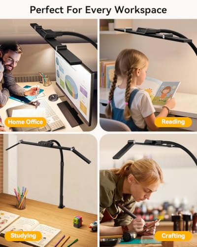 LED Desk Lamp with Clamp