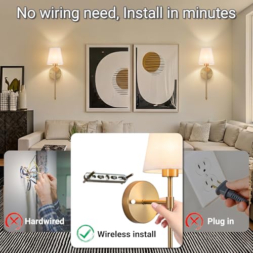 Battery Operated Wall Sconces