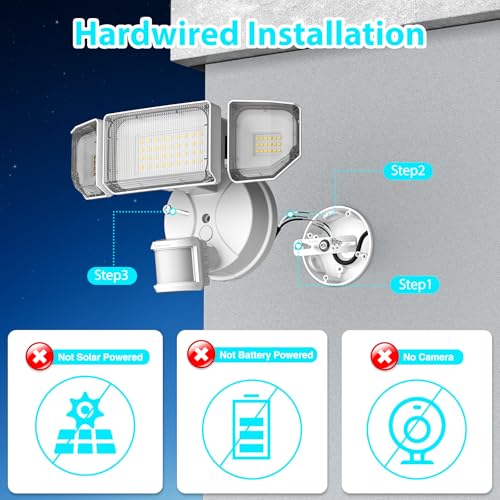 85W LED Security Lights Motion Sensor Light Outdoor