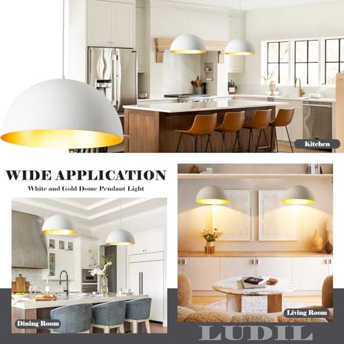 16" Large Dome Pendant Light (2 Count)