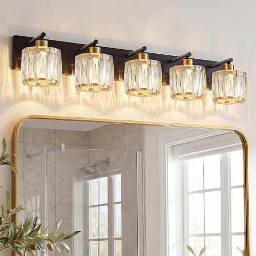 Crystal Vanity Lights for Bathrooms