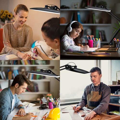 20" LED Desk Lamp with Clamp