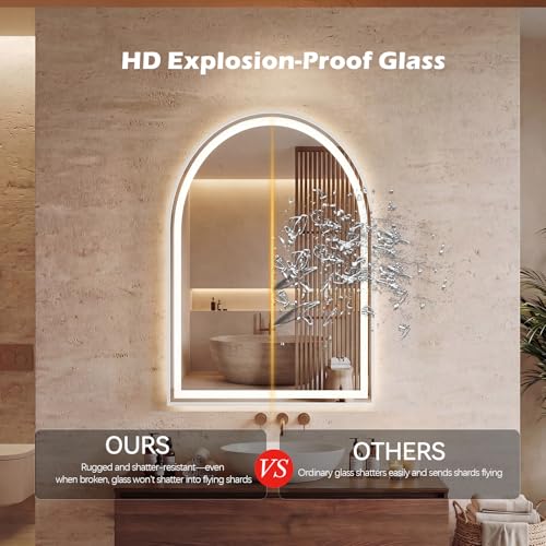 20"x28" LED Bathroom Mirror with Lights