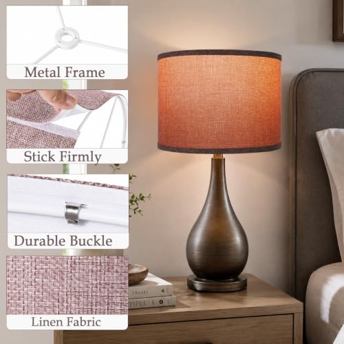 Drum Lampshades Set of 2 (2 Count)