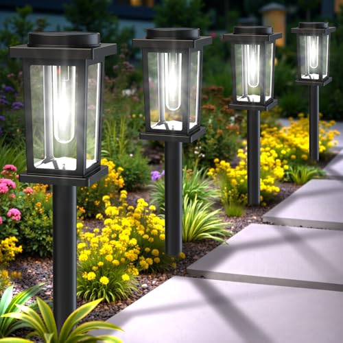 Solar Pathway Lights Outdoor (12 Count)