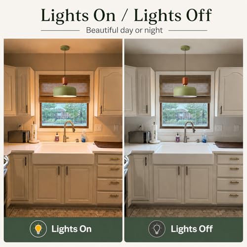 Modern Metal Green Pendant Light