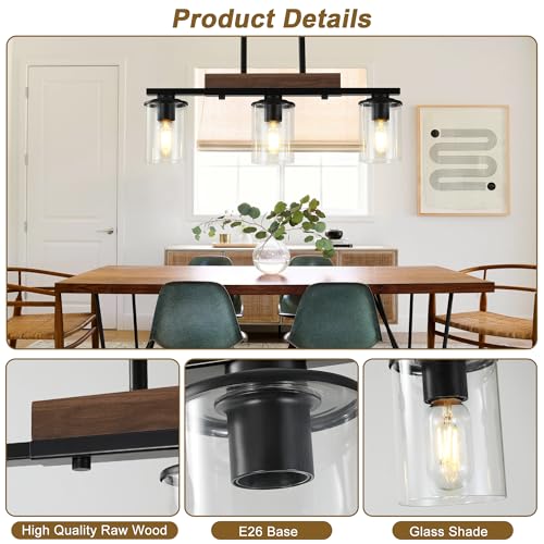 23.6" Dining Room Light Fixtures Over Table