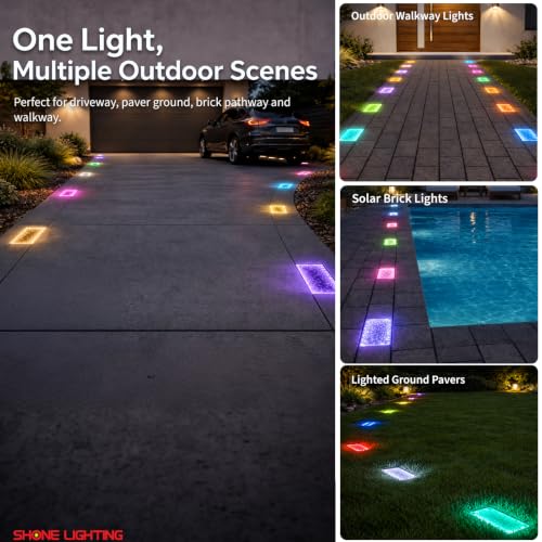 4x8 Solar Ground Lights (6 Count)