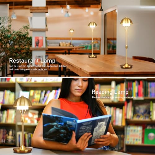 Modern Table Lamp Cordless Portable Desk Lamp