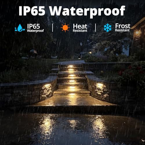 4 Pack Replaceable 6.8" LED Hardscape Lights (4 Count)