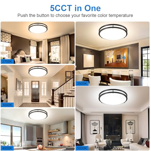 DLLT Flush Mount LED Ceiling Light