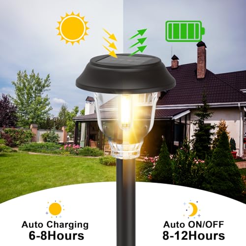 Solar Lights Outdoor Waterproof (6 Count)