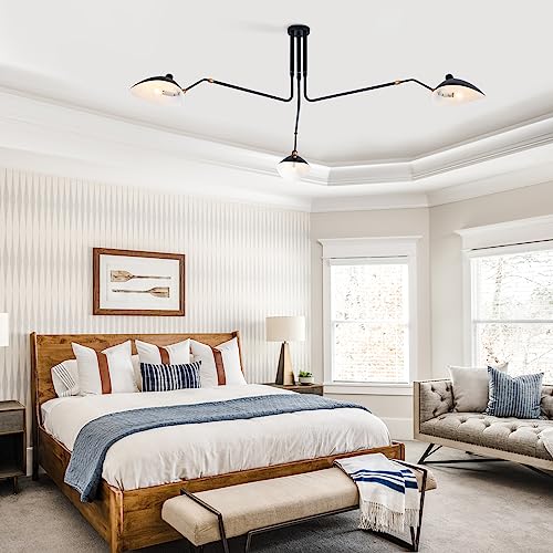 85" Mid Century Chandelier
