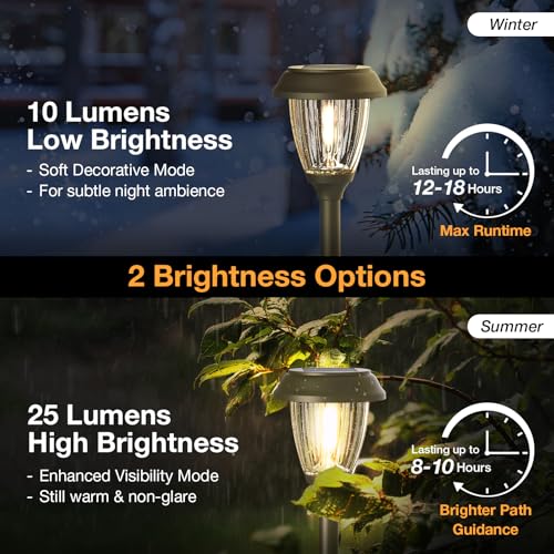Solar Lights Outdoor 6 PCS (6 Count)