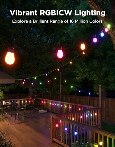 S14 Bulb Outdoor String Lights 2 (96 Foot)