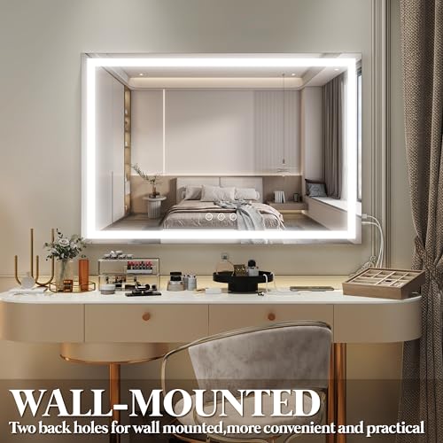 Large Vanity Mirror with Lights