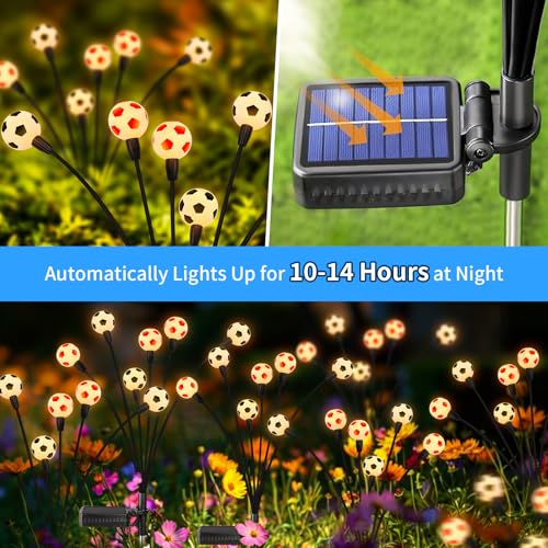 2026 Solar Soccer Lights (8 Count)