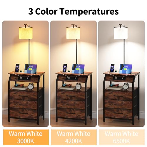 End Table with Floor Lamp Set of 2 (2 Count)