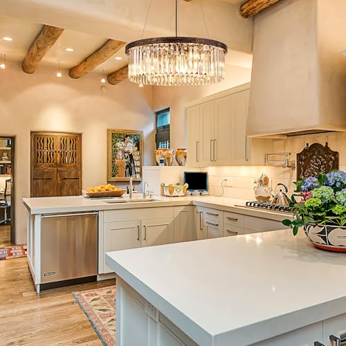 Crystal Chandelier for Dining Room Vintage Ceiling Lighting Fixture